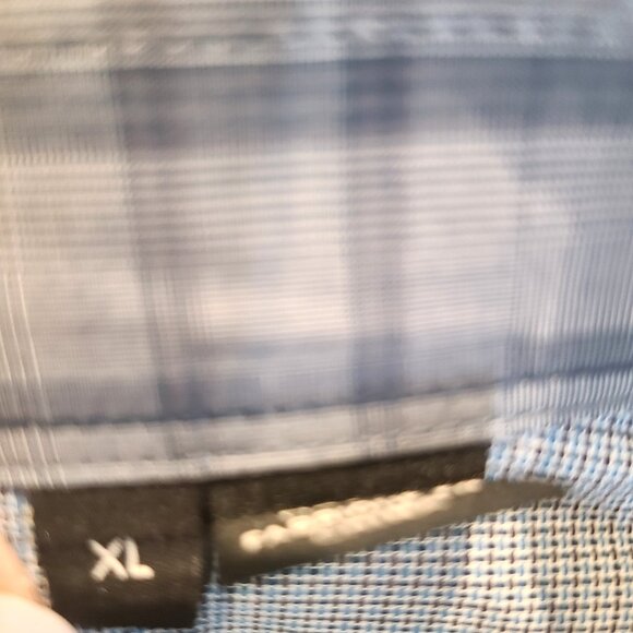 BOSS Hugo Boss Slim Fit Button-Down Shirt – Men’s XL – Blue Plaid – Two Chest Po - Picture 11 of 13